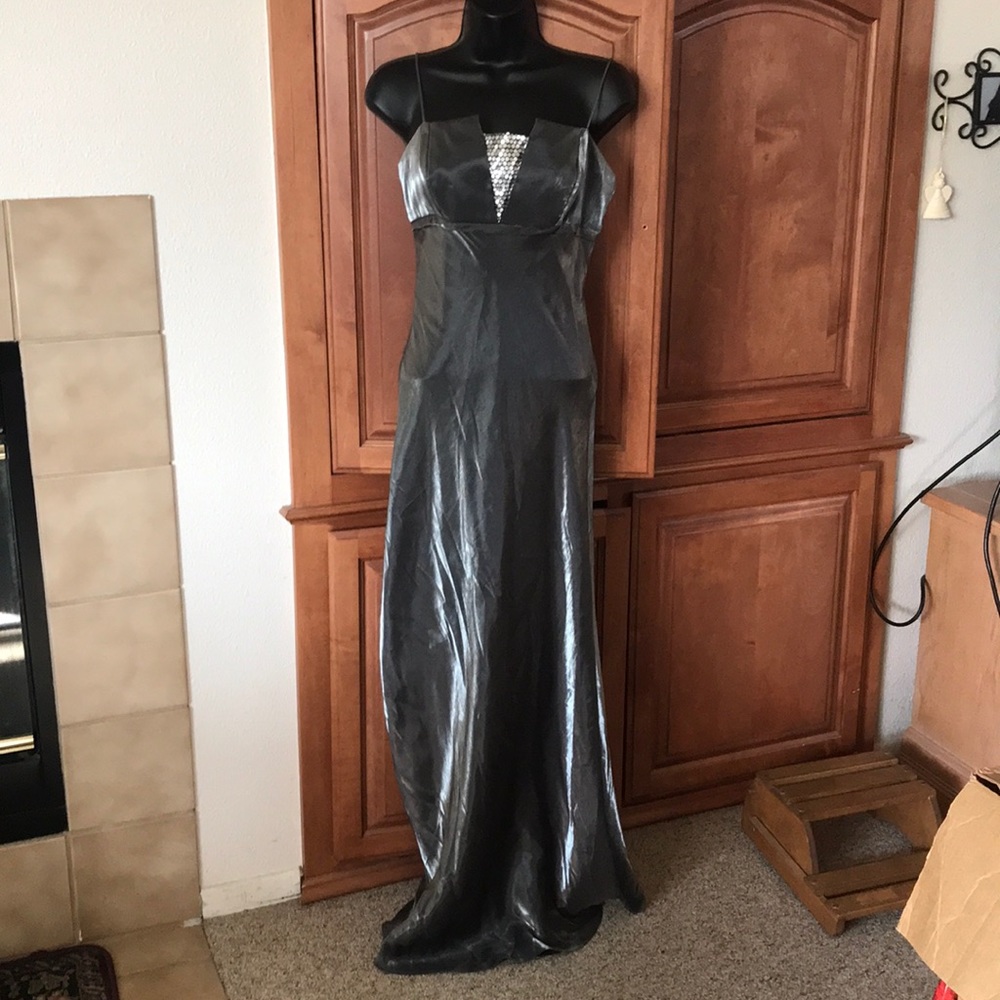 Morgan & Co. by Linda Bernell Silver Gown